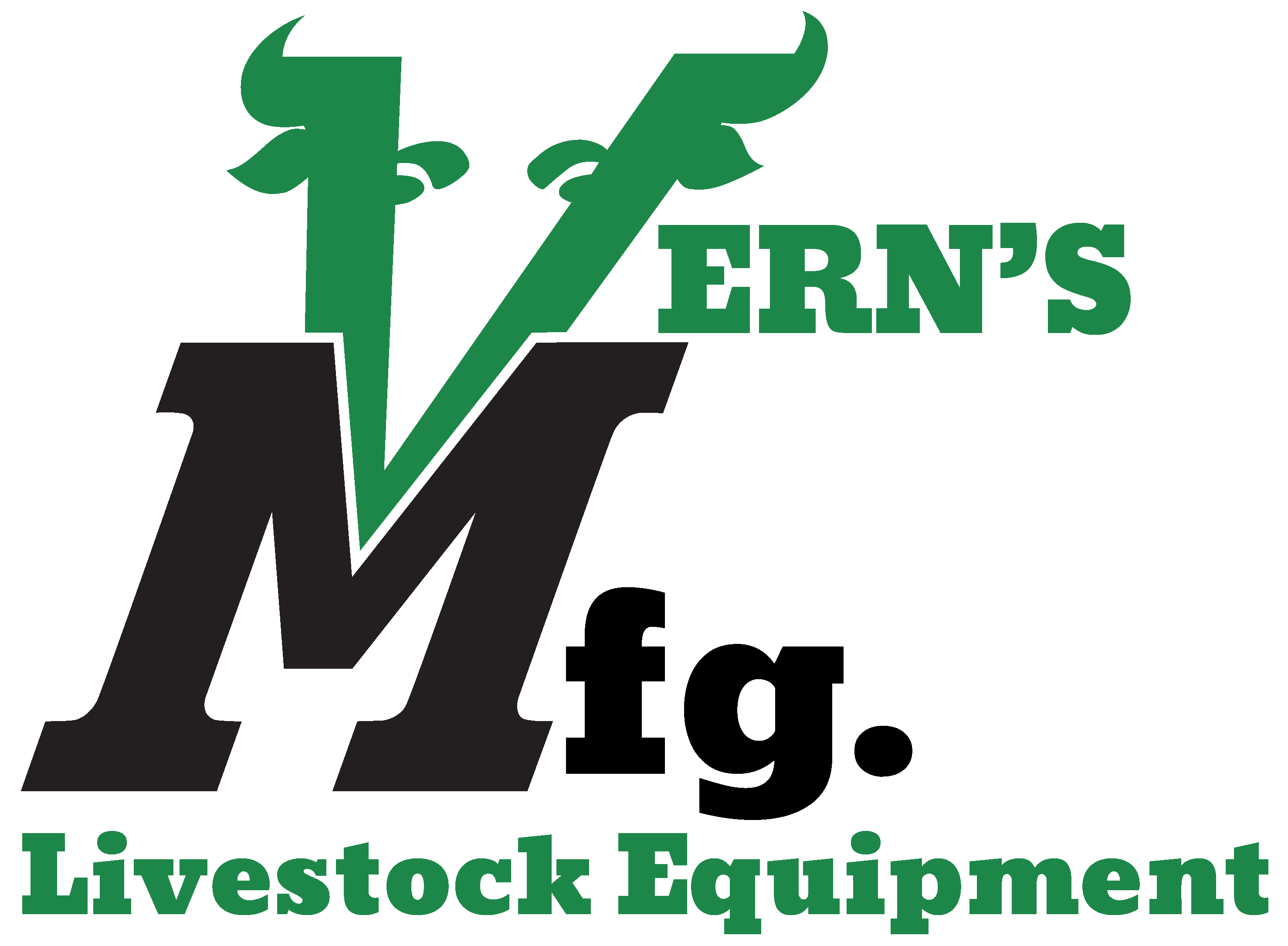Vern's Manufaturing Livestock Equipment of Wessington, SD Logo